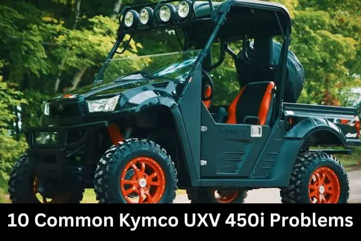 Kymco UXV 450i Problems