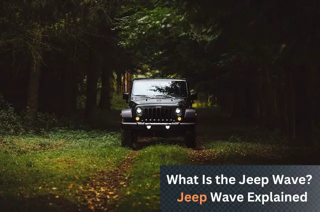 The Jeep Wave